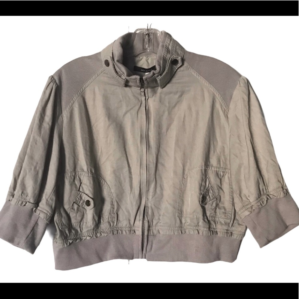 Color Swatch Cropped Mini Jacket